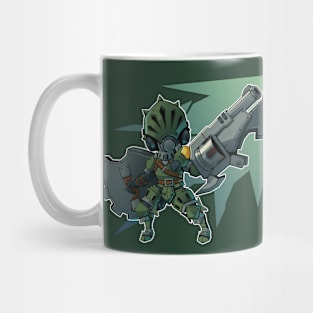 Monster Hunter World Chibi Gunlance Mug